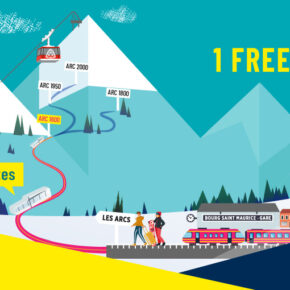 Free Tickets on the Funicular to Les Arcs for train travellers