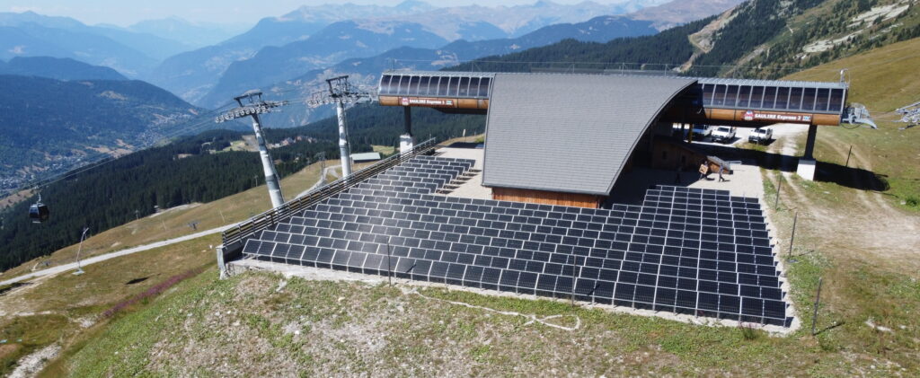 solar panels meribel