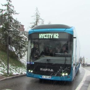 Hydrogen bus tested between Moûtiers and Courchevel