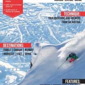Ski Flight Free in 'Totally Snow' Magazine