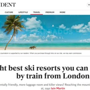 'The Best Ski Resorts to travel to by train'