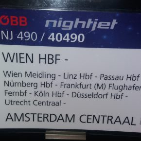 Case Study: Dachstein in Austria to the UK by train (via Amsterdam)